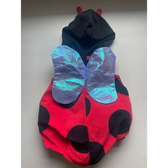🪴5/$25🪴 Carters Baby Ladybug Costume 6-9 Months Red Black Halloween Bug Party - Picture 5 of 8